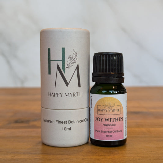 Joy within pure essential oil blend for happiness