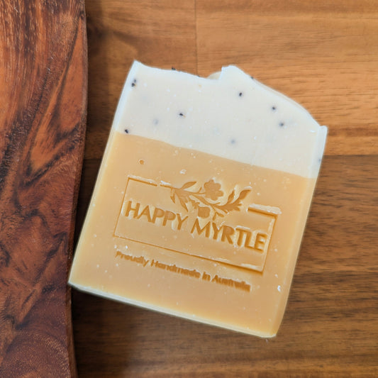 Lemon Pop | Gentle Exfoliating Natural Soap with Kaolin Clay & Essential Oils