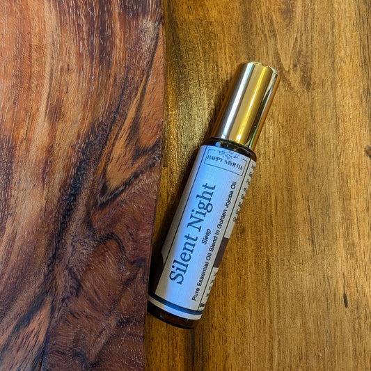 silent night essential oil roll on with box