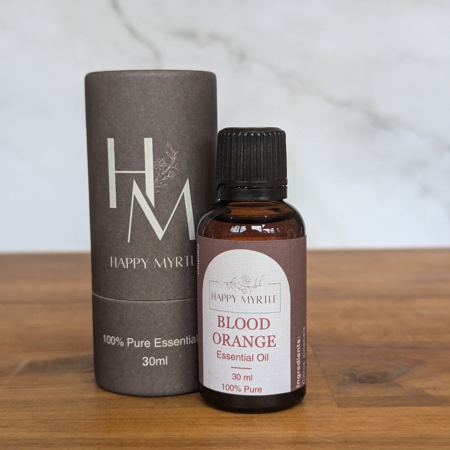 blood orange essential oil 30ml in box