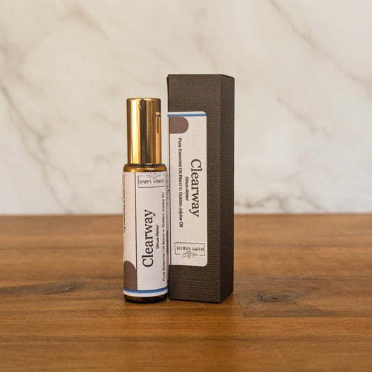 Clearway essential oil roll on in box