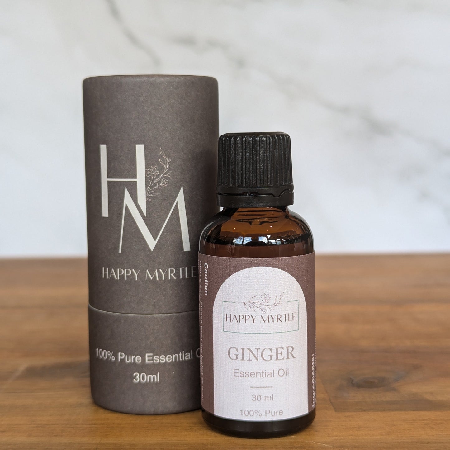 ginger essential oil 30ml in box