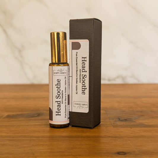 Head soothe essential oil roll on in box