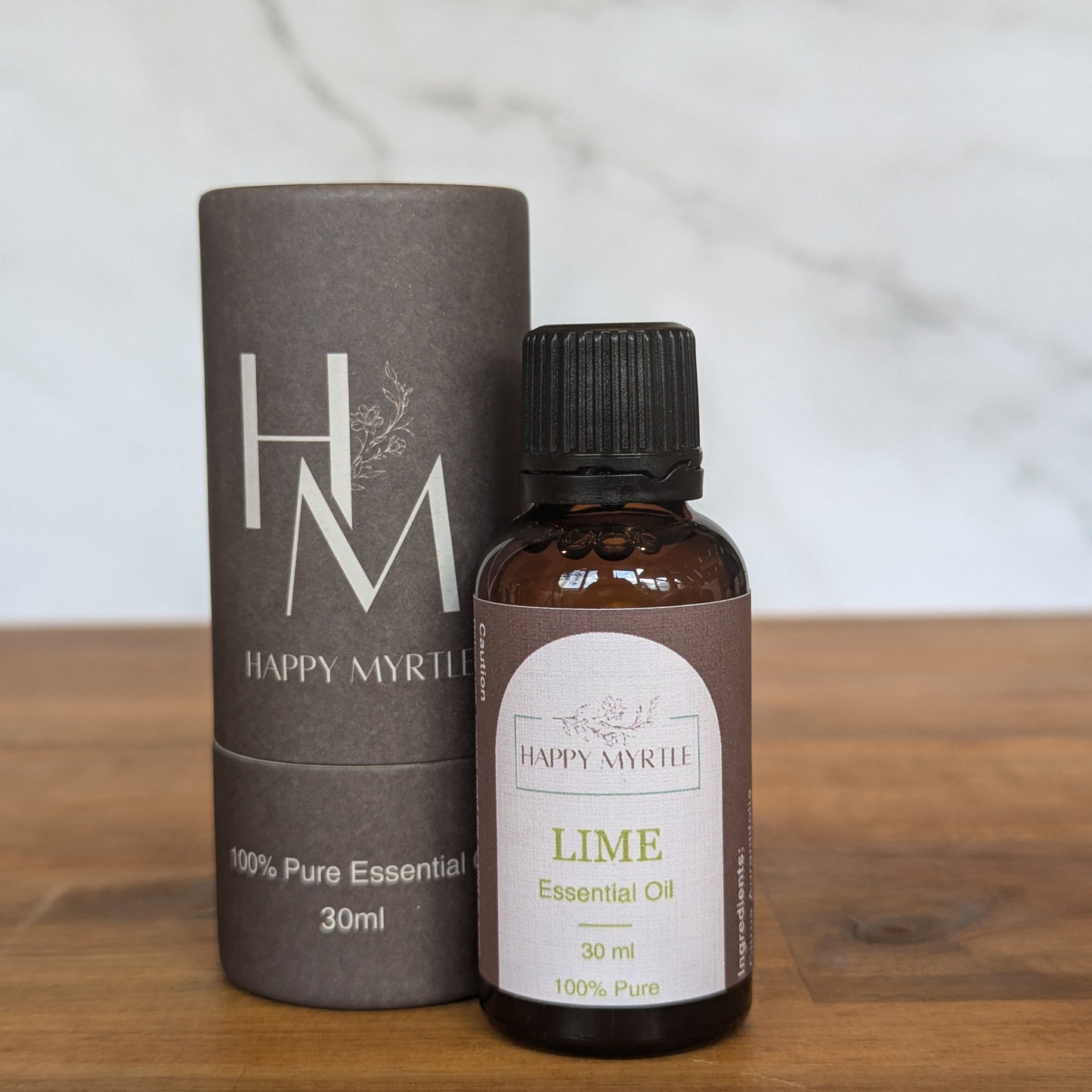 lime essential oil 30ml in box