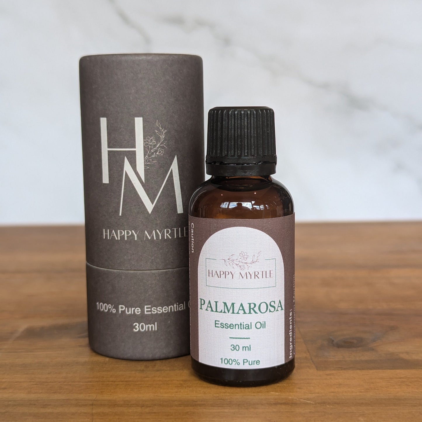 palmarosa essential oil 30ml in box