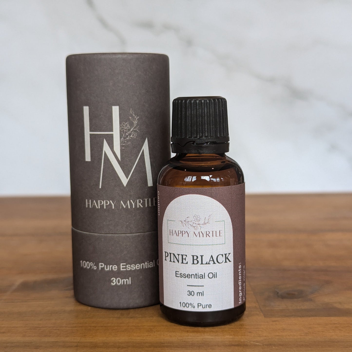 pine black essential oil 30ml in box