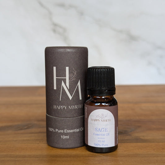 sage essential oil 10ml in box