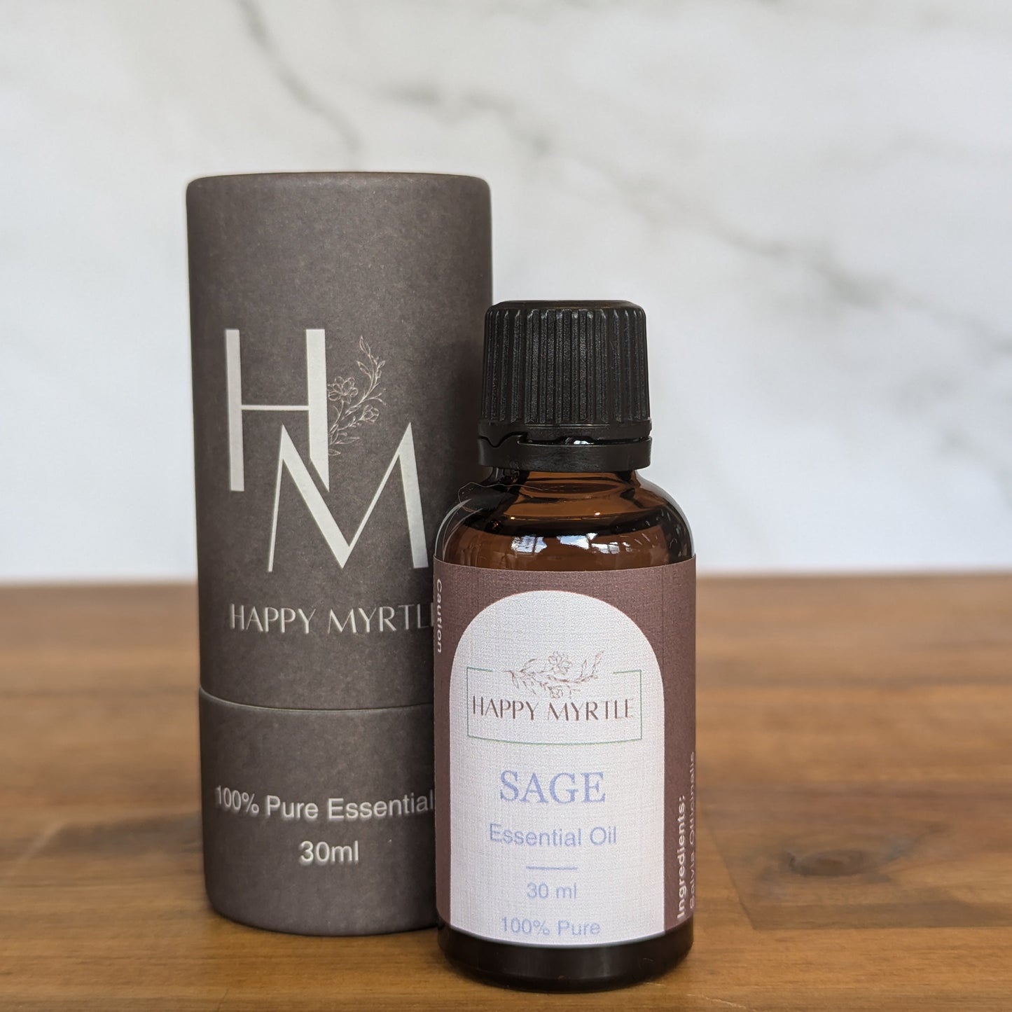 sage essential oil 30ml in abox