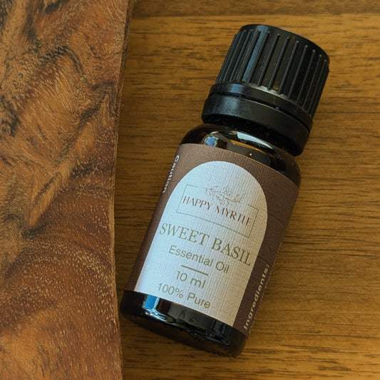 sweet basil essential oil 10 ml