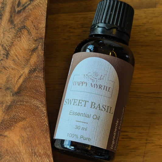 sweet basil essential oil 30 ml