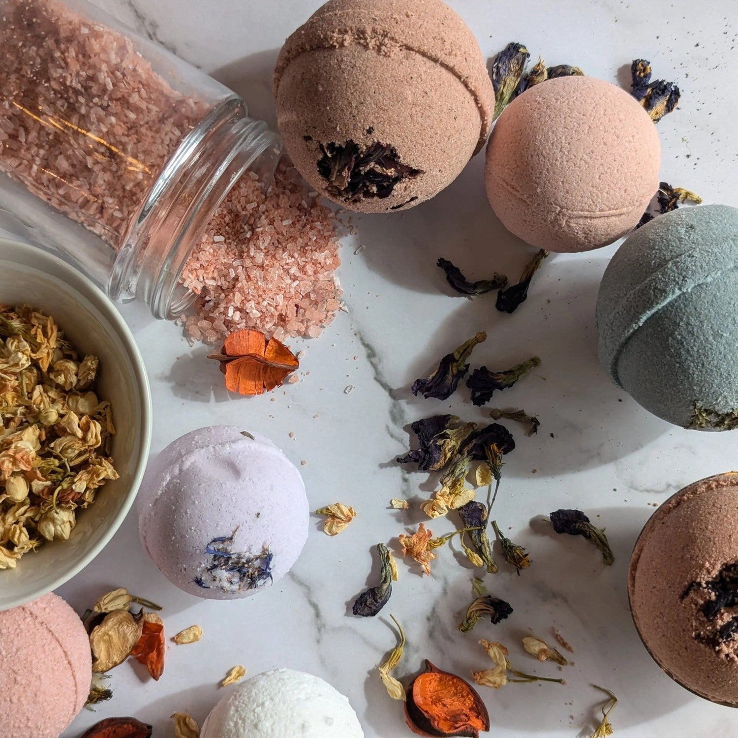 Wellness Bath Bombs with Essential Oils