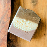 Ambered Oryz Essential oil soap bar with honey, rice milk and essential oils