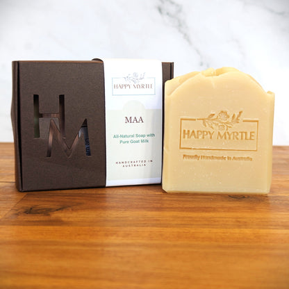Maa | Pure Unscented Goat's Milk Soap