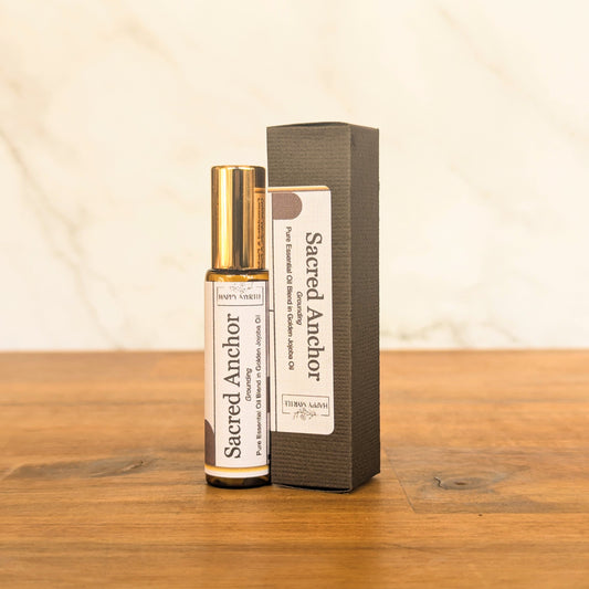 Sacred anchor essential oil roll on in box