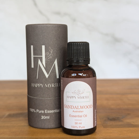 sandalwood essential oil 30ml in box