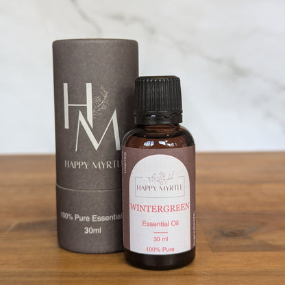 wintergreen essential oil 30ml in box